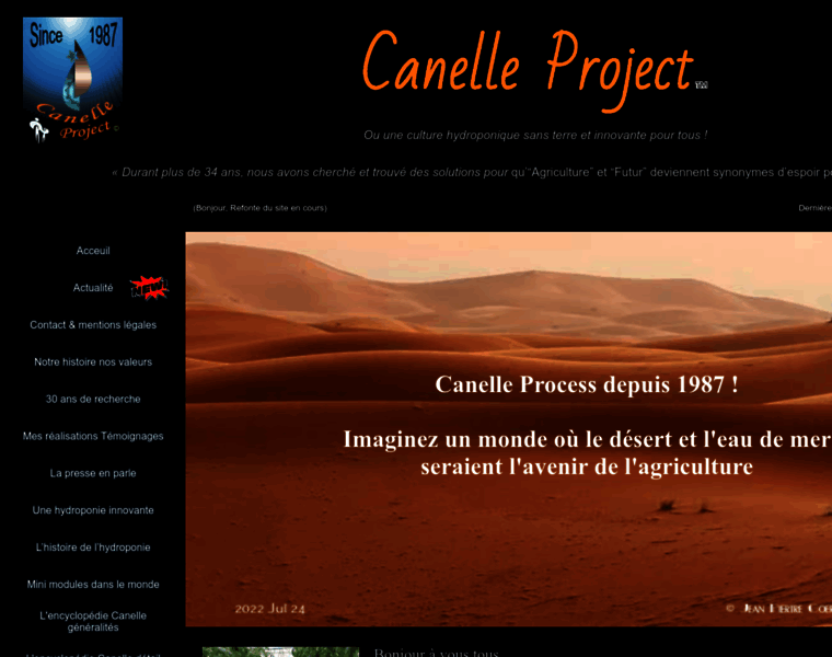Canelle-project.org thumbnail