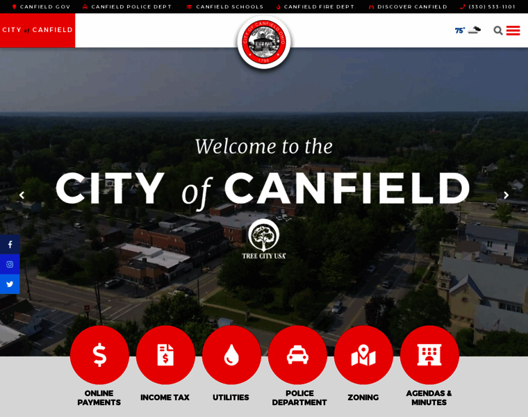 Canfield.gov thumbnail