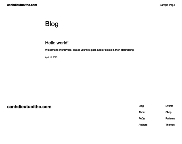 Canhdieutuoitho.com thumbnail