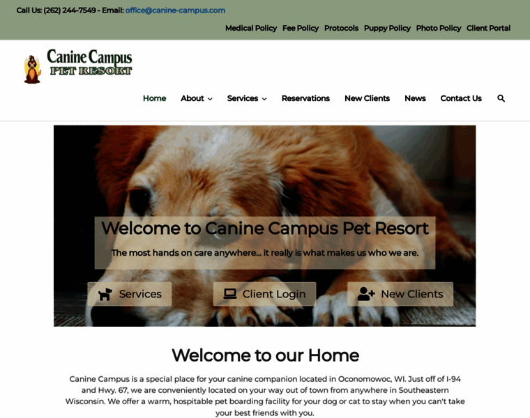 Canine-campus.com thumbnail