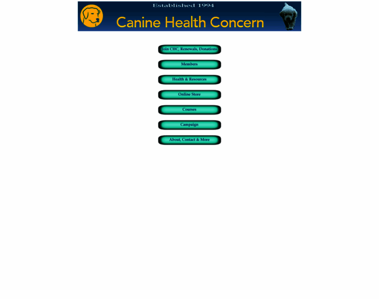Canine-health-concern.org.uk thumbnail