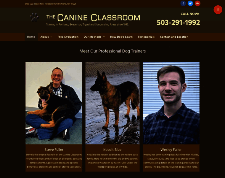 Canineclassroom.com thumbnail