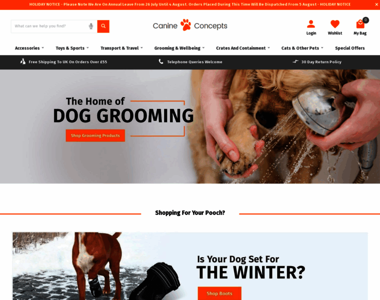 Canineconcepts.co.uk thumbnail