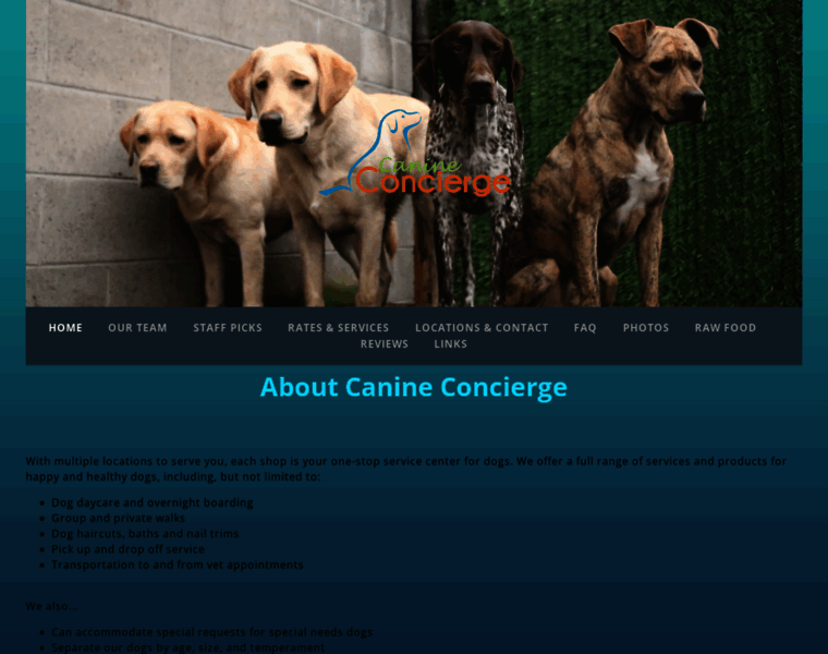 Canineconcierge.ca thumbnail