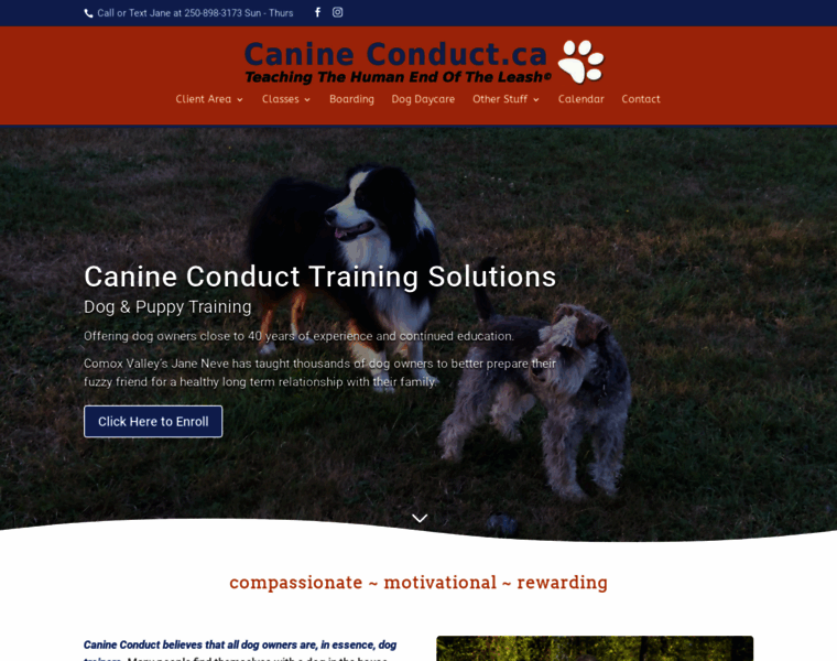 Canineconduct.ca thumbnail
