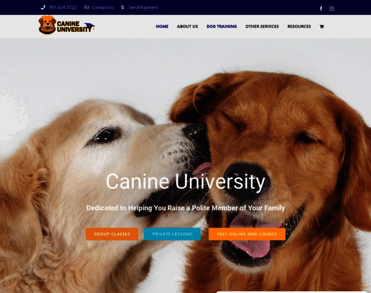 Canineuniversity.com thumbnail