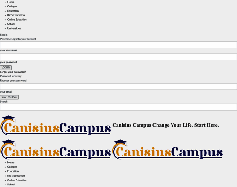 Canisiuscampus.net thumbnail
