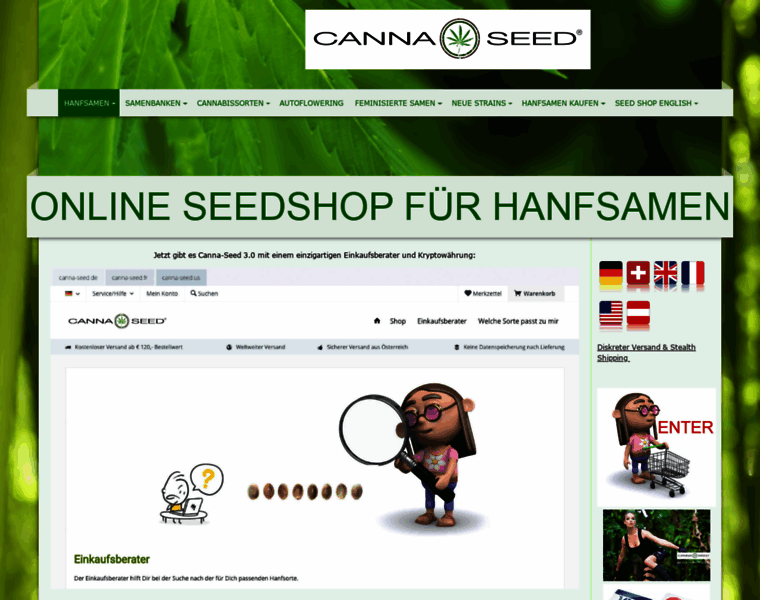 Canna-seed.eu thumbnail