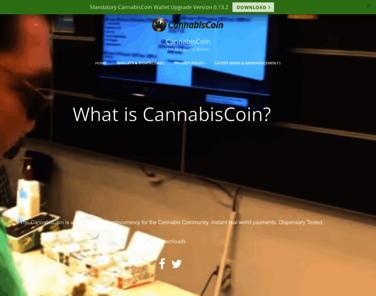 Cannabiscoin.net thumbnail