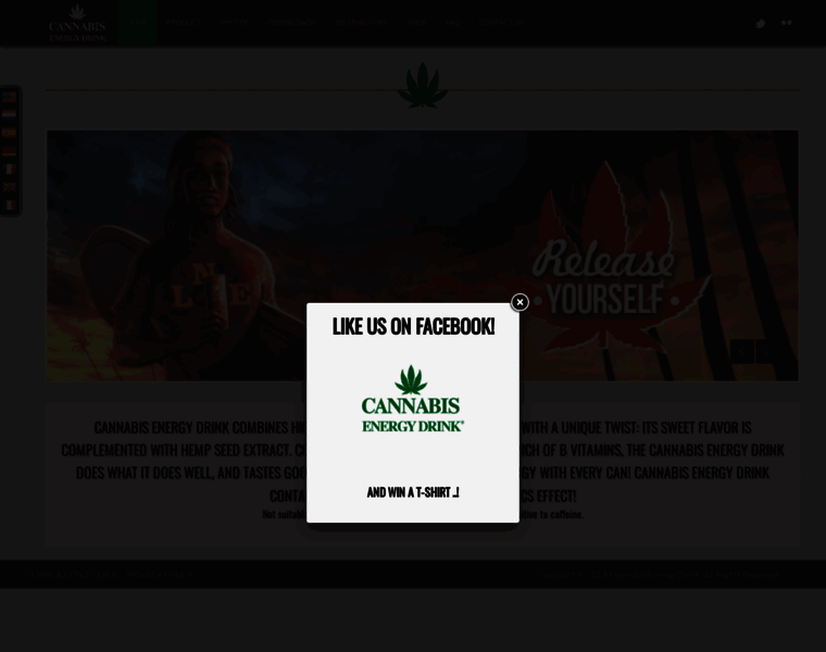Cannabisenergydrink.com thumbnail