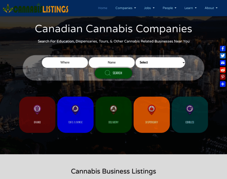 Cannabislistings.ca thumbnail