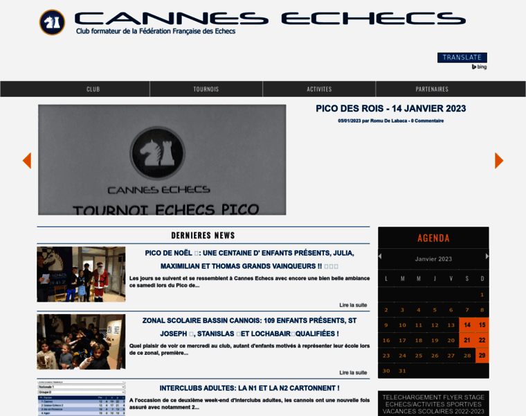 Cannes-echecs.fr thumbnail