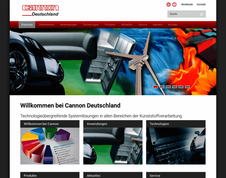 Cannon-deutschland.de thumbnail
