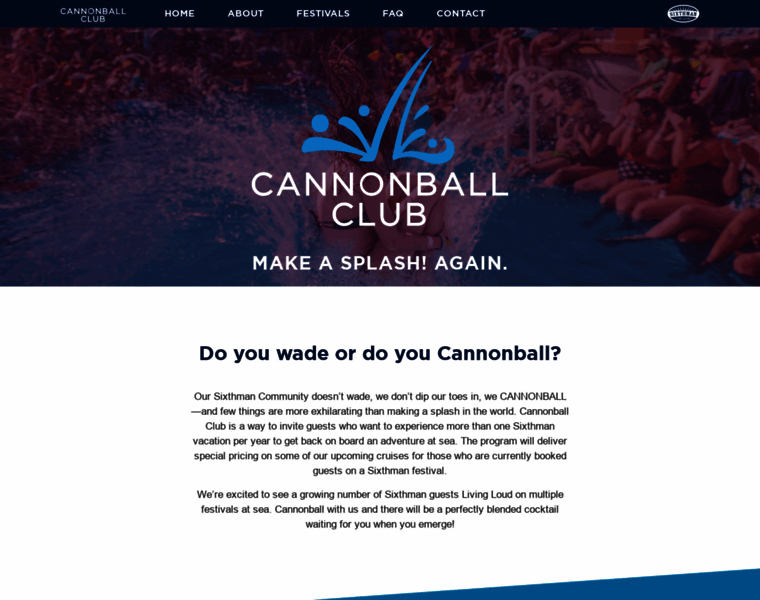 Cannonballclub.com thumbnail