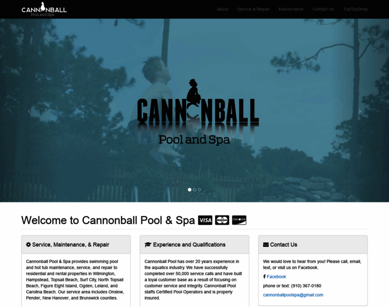 Cannonballpoolspa.com thumbnail