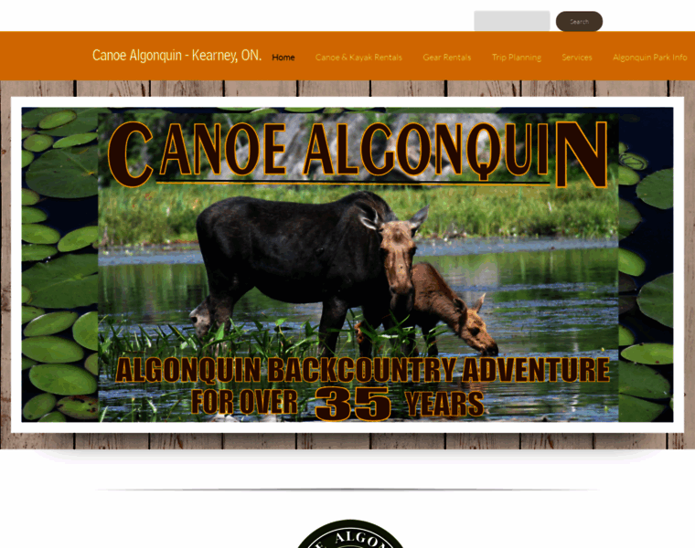 Canoealgonquin.com thumbnail