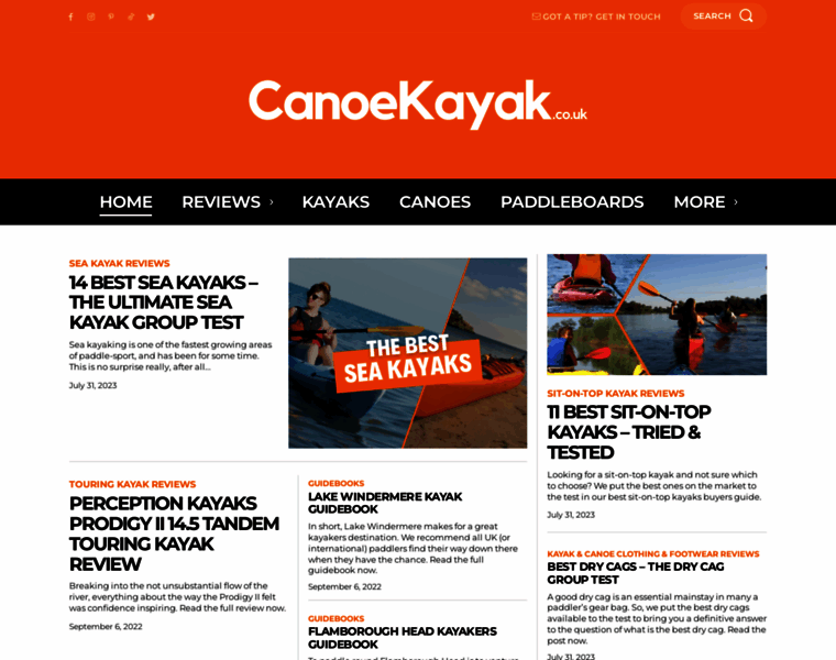Canoekayak.co.uk thumbnail