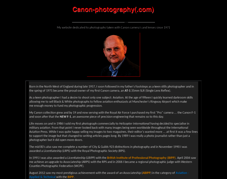 Canon-photography.com thumbnail