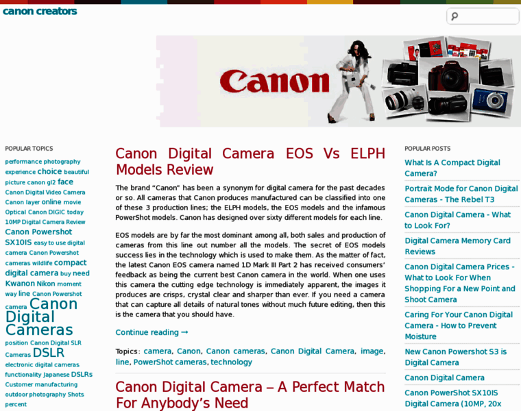 Canoncreators.com thumbnail