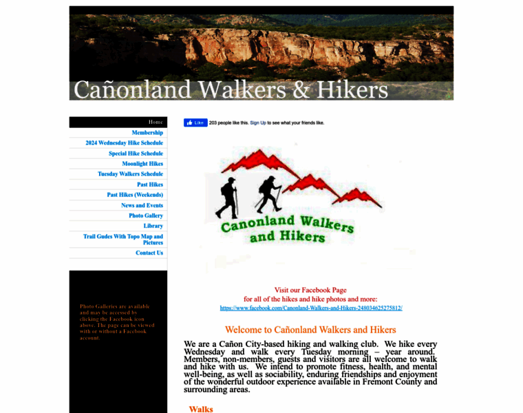 Canonlandwalkershikers.org thumbnail