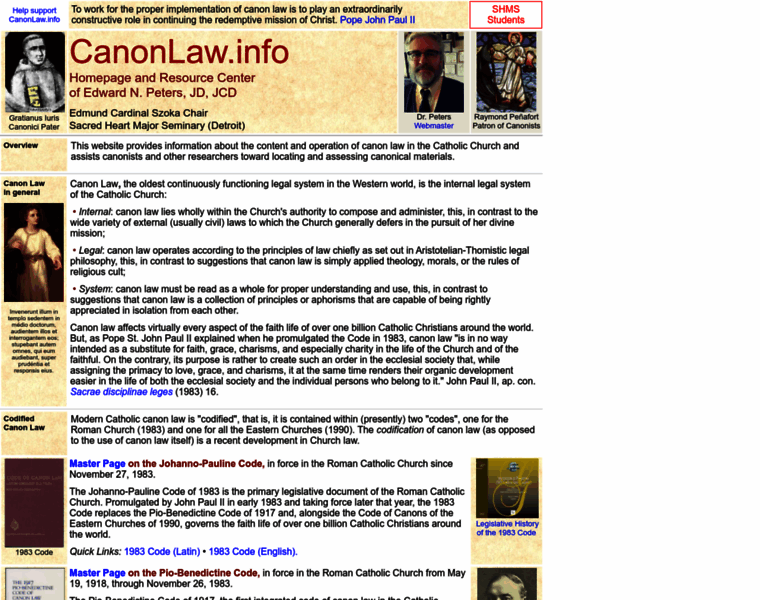 Canonlaw.info thumbnail