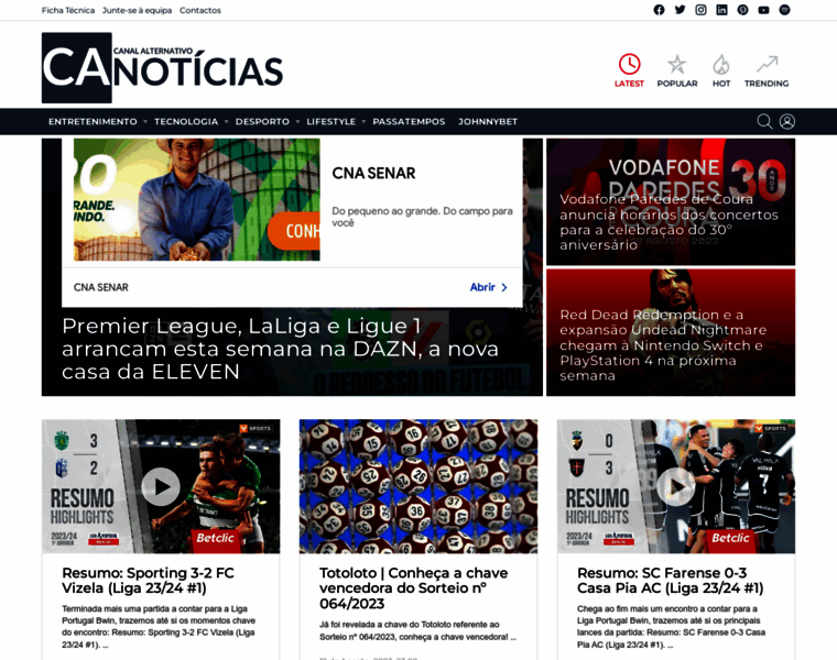 Canoticias.pt thumbnail