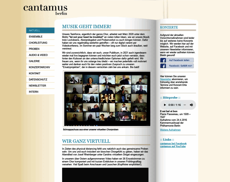Cantamus-berlin.de thumbnail