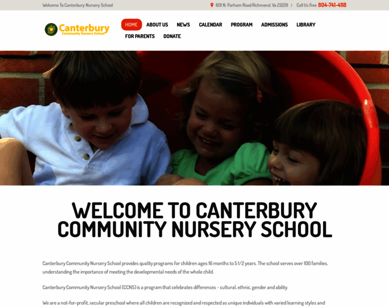 Canterburynurseryschool.org thumbnail