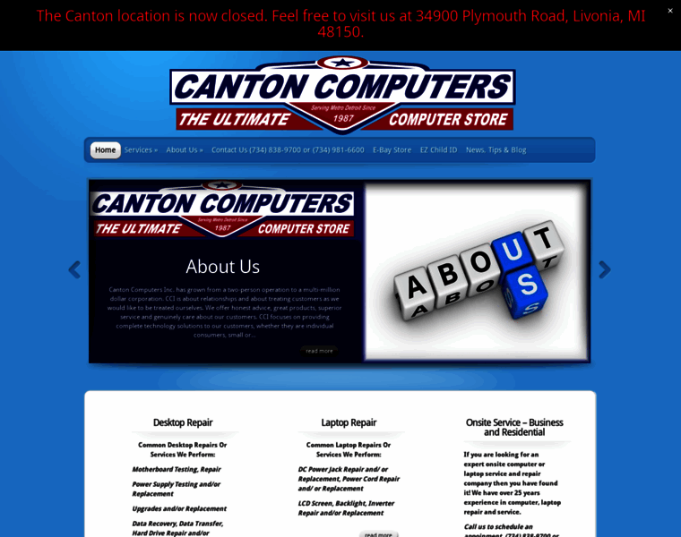 Cantoncomputers.com thumbnail