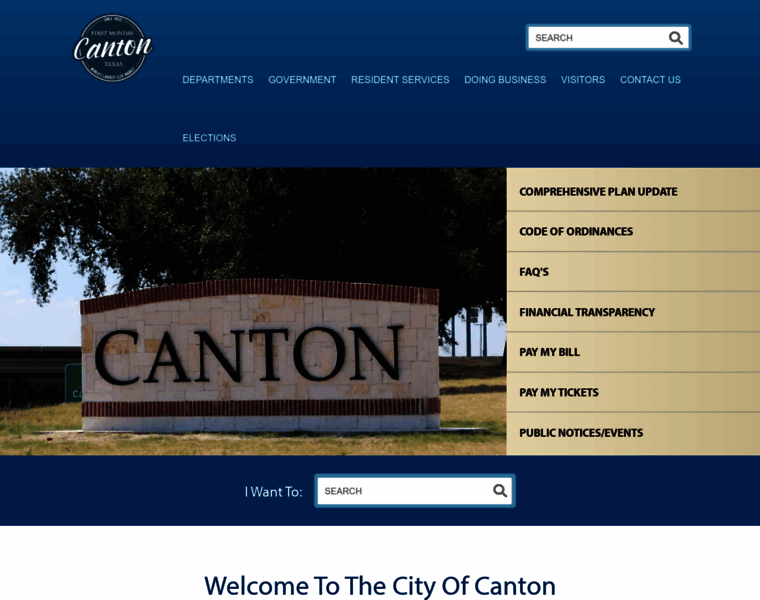 Cantontx.gov thumbnail