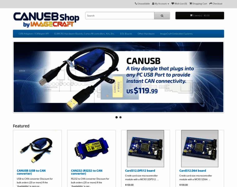 Canusb-shop.com thumbnail