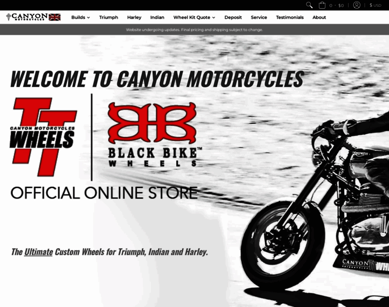Canyonmotorcycles.com thumbnail