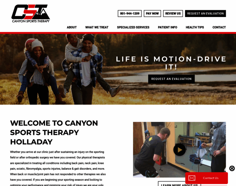 Canyonsportstherapy.com thumbnail