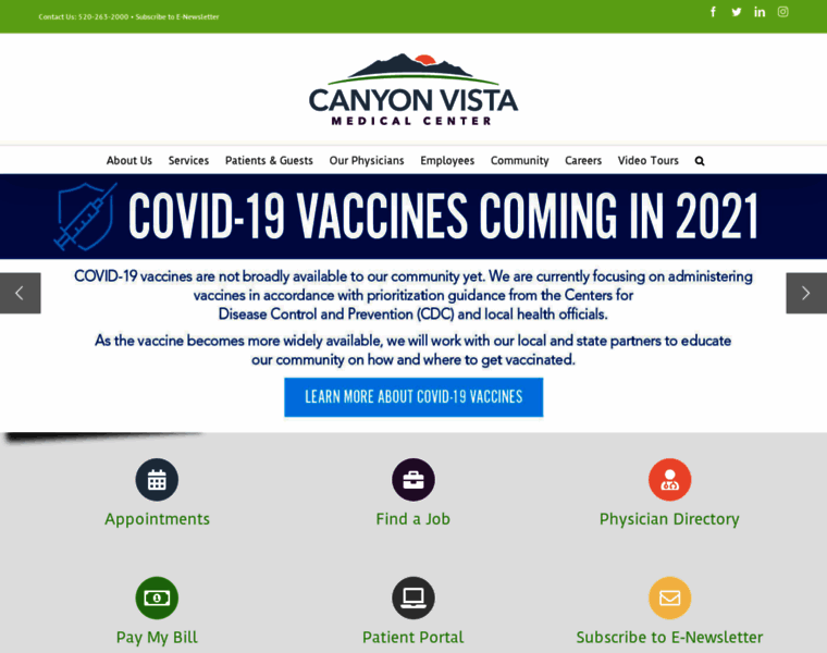 Canyonvistamedicalcenter.com thumbnail