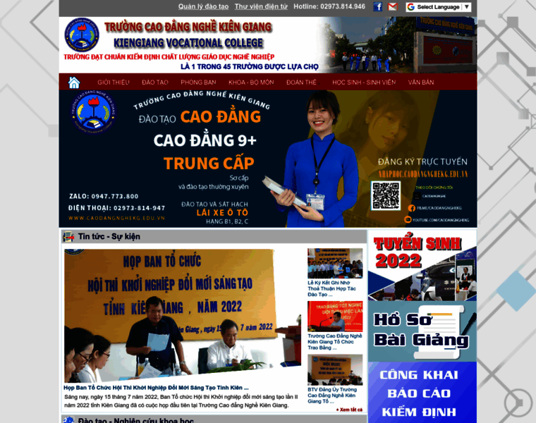 Caodangnghekg.edu.vn thumbnail