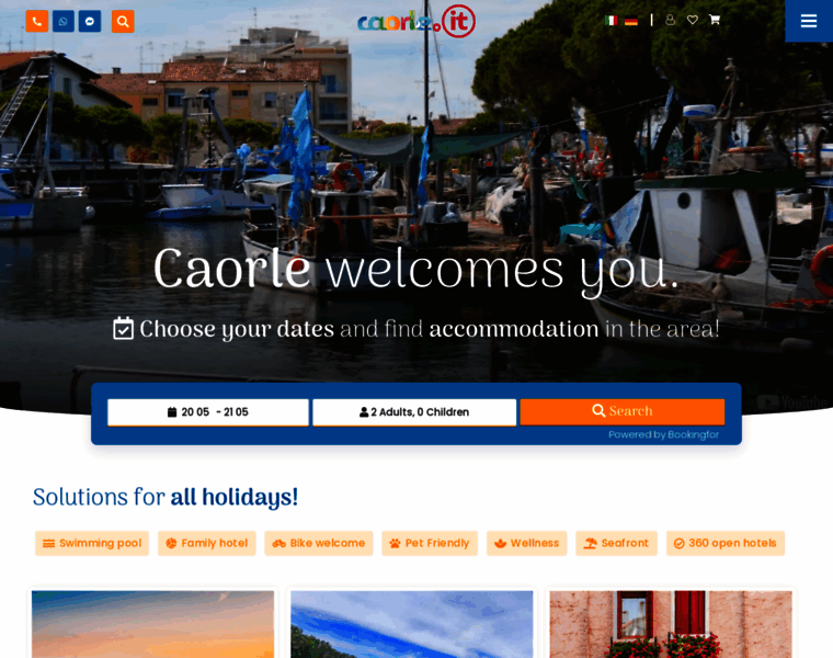 Caorle.it thumbnail