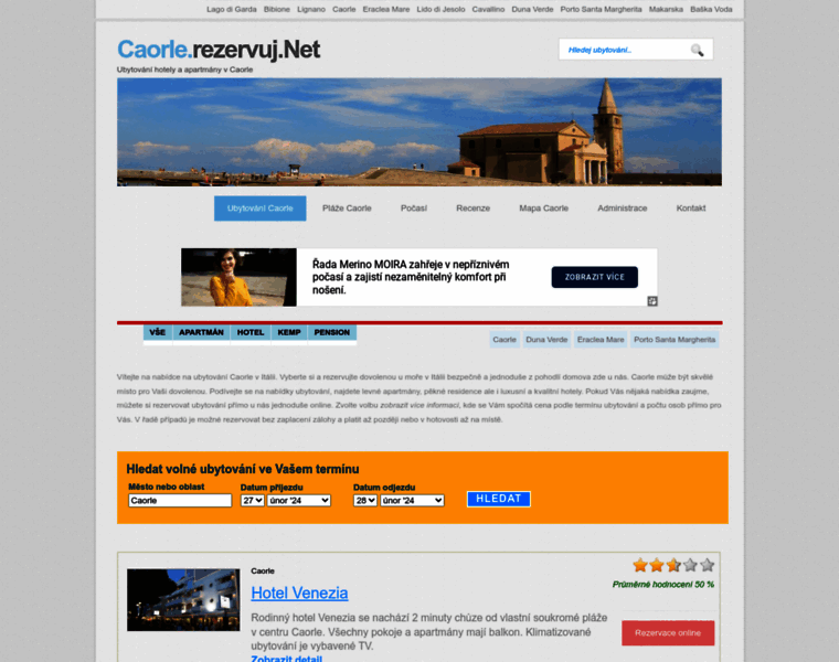 Caorle.rezervuj.net thumbnail