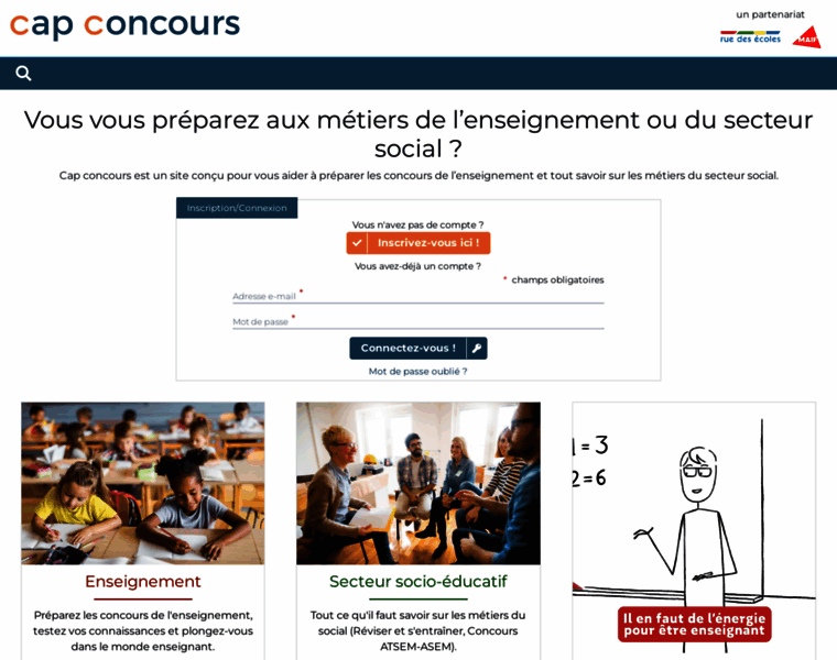 Cap-concours.fr thumbnail