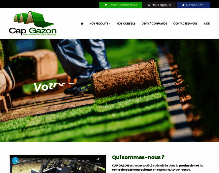 Cap-gazon.com thumbnail