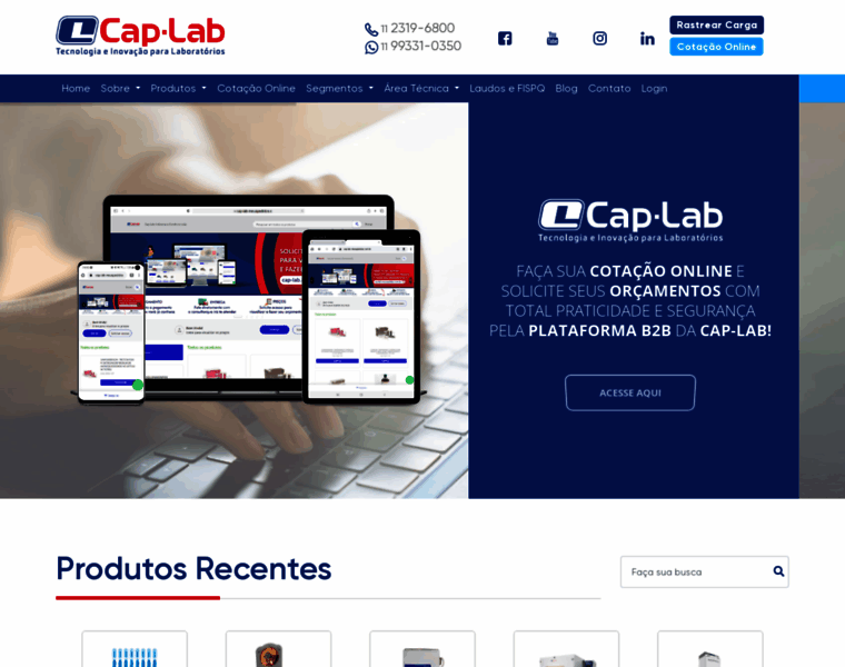 Cap-lab.com.br thumbnail