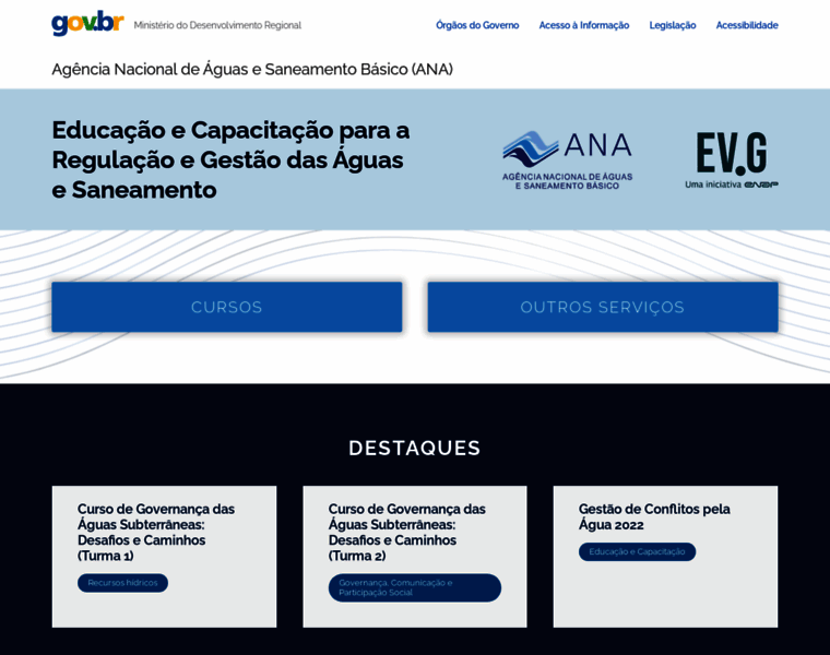 Capacitacao.ana.gov.br thumbnail