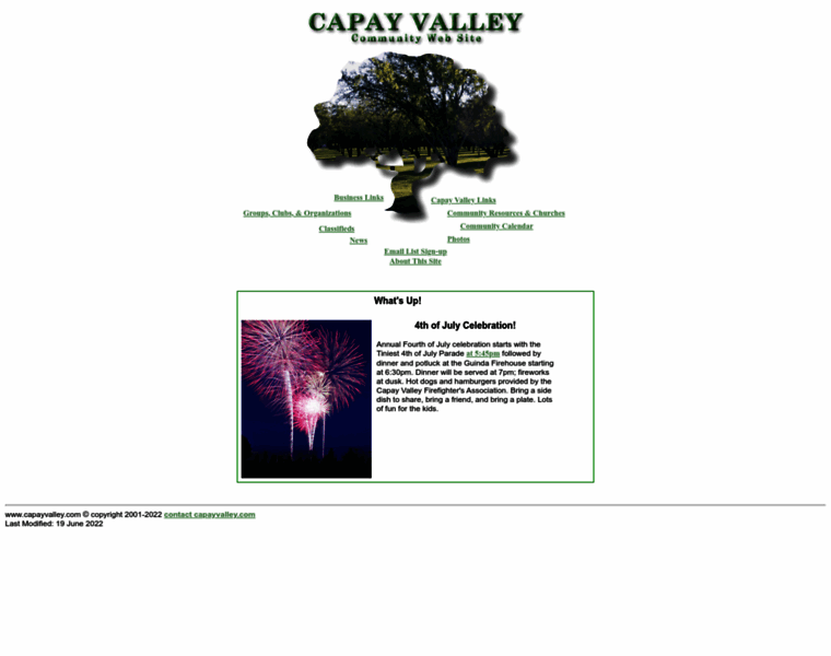 Capayvalley.com thumbnail