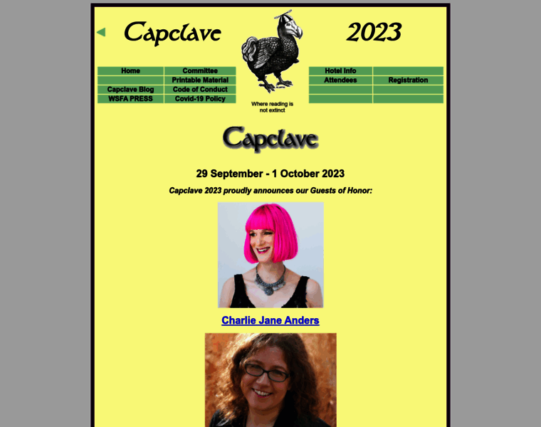 Capclave.org thumbnail