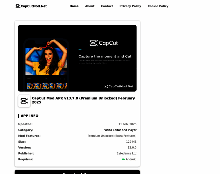 Capcutmod.net thumbnail