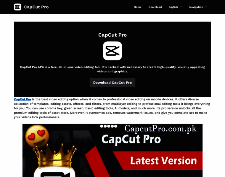 Capcutpro.com.pk thumbnail