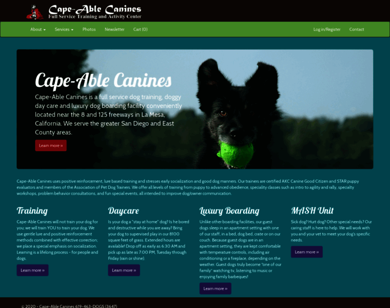 Cape-able-canines.com thumbnail
