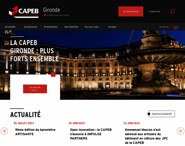Capeb33.fr thumbnail