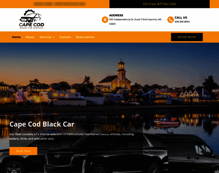 Capecodblackcar.com thumbnail