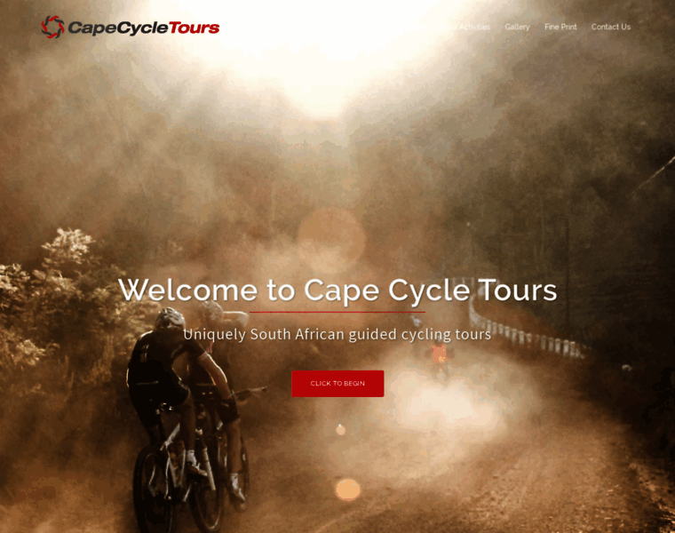 Capecycletours.com thumbnail