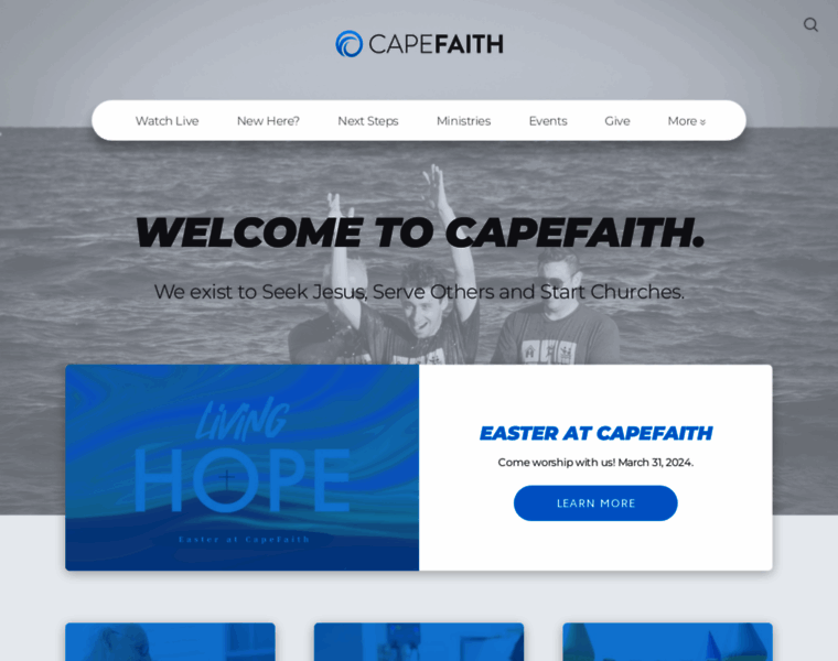 Capefaith.org thumbnail